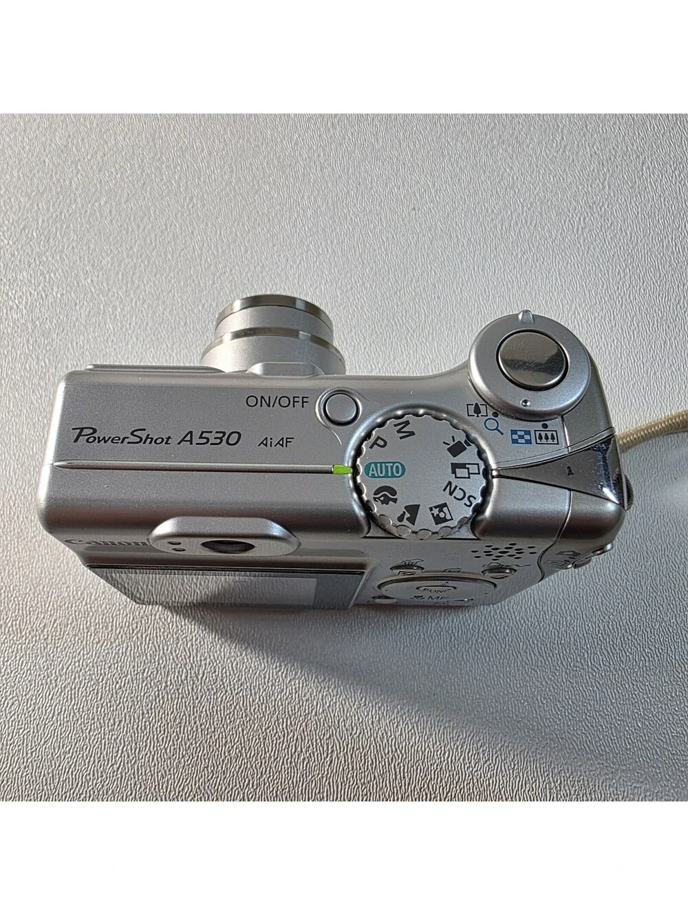 Canon PowerShot A530 Silver Compact Digital Camera 5MP 4x Zoom USB Flash